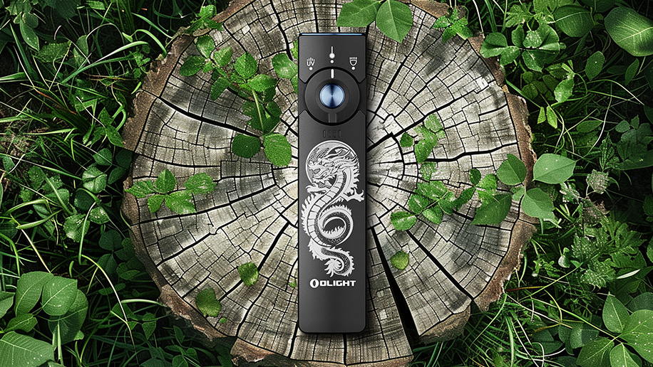 OLIGHT Arkfeld Pro Dragon CW Flat EDC LED 1300 Lumens