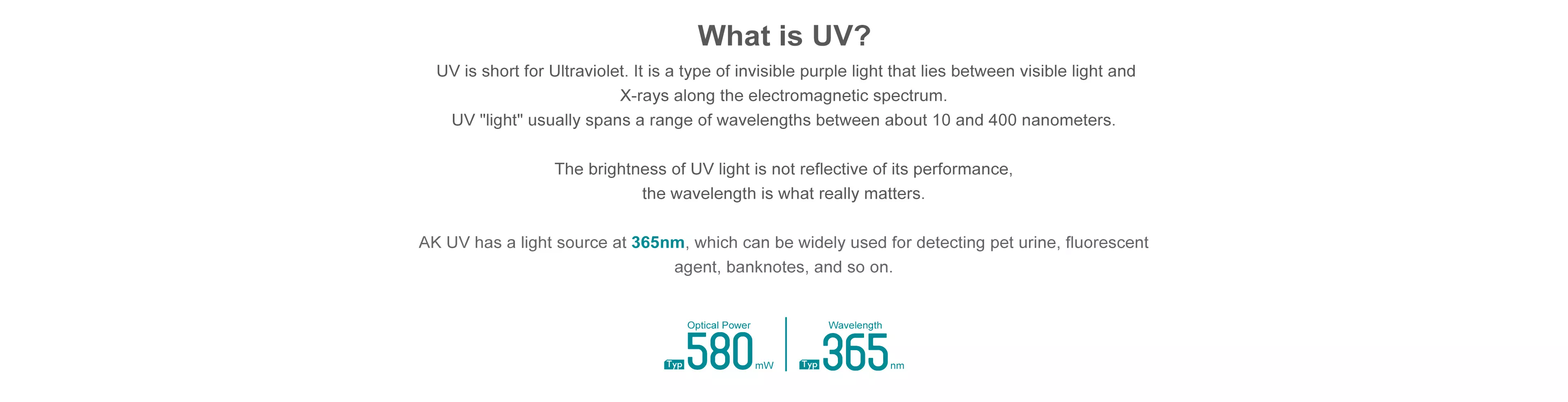 what is UV