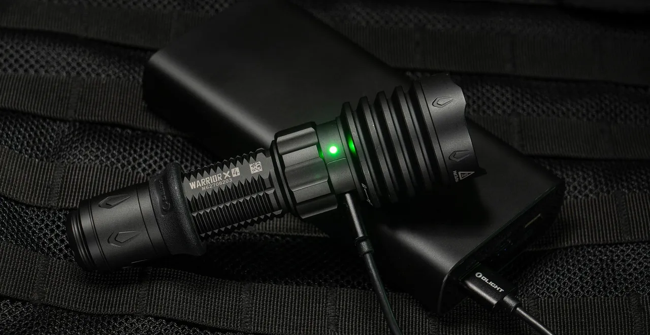 Warrior X 4 Rechargeable Tactical Flashlight 