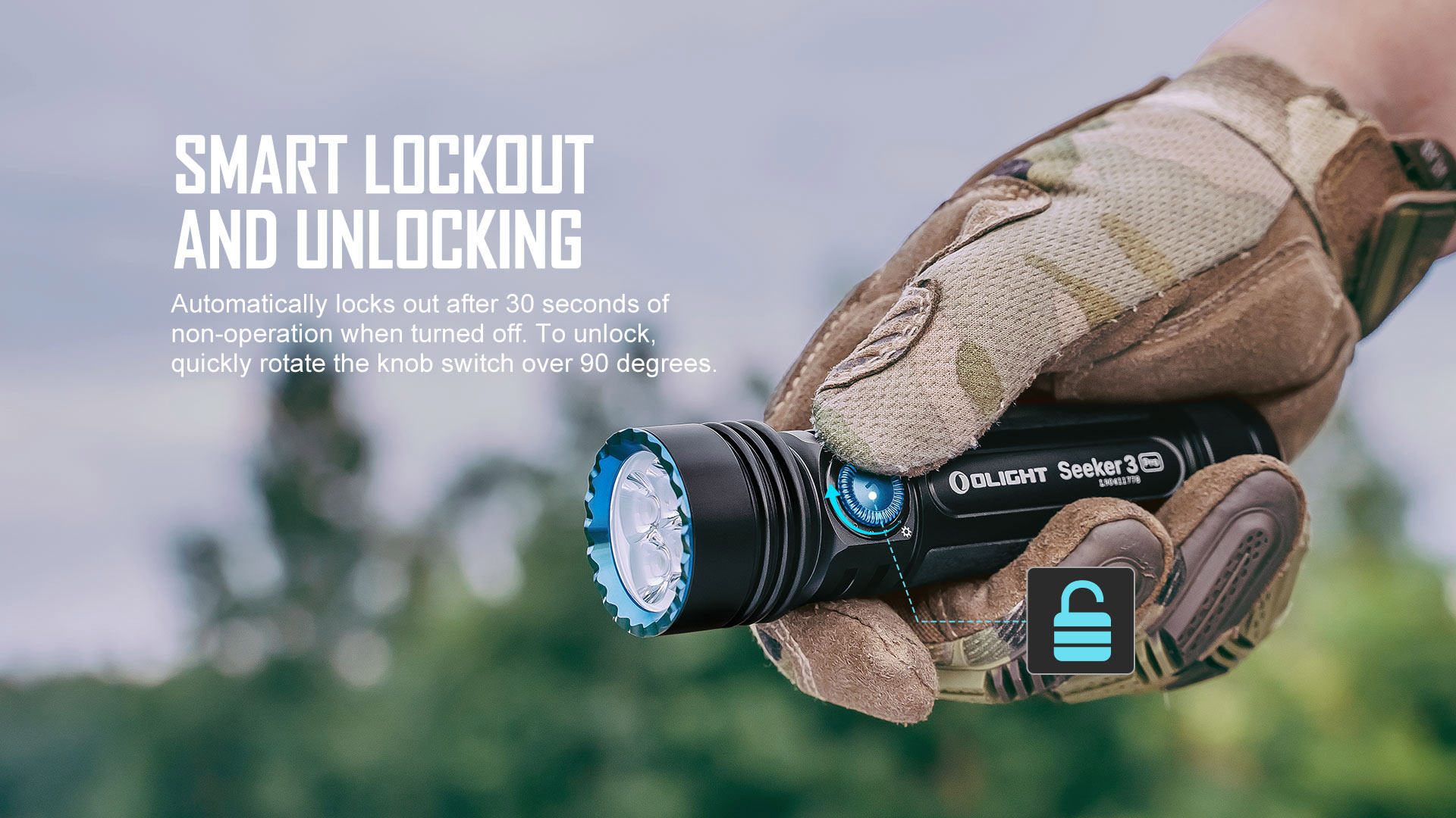 Seeker 3 Pro Has Smart Lockout And Unlocking