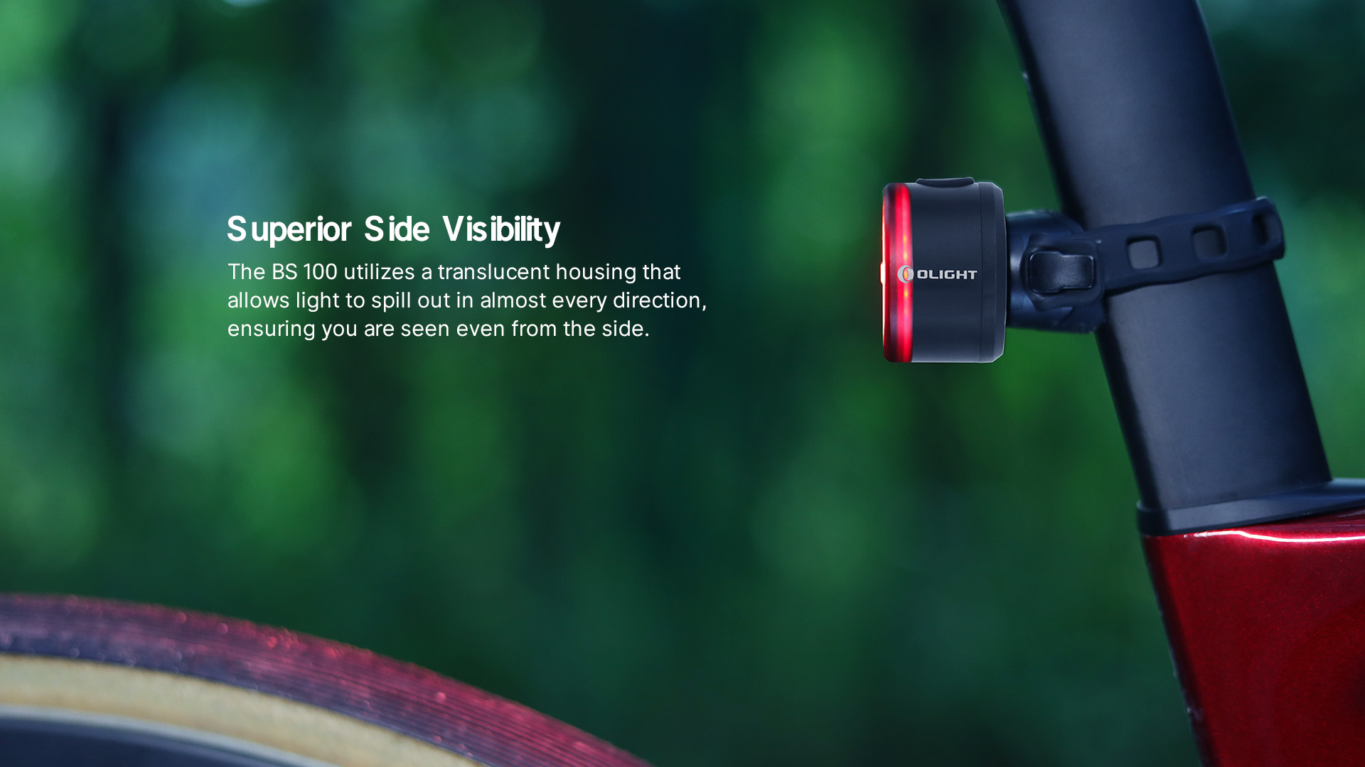 BS 100 Bike LED Light Olight Store