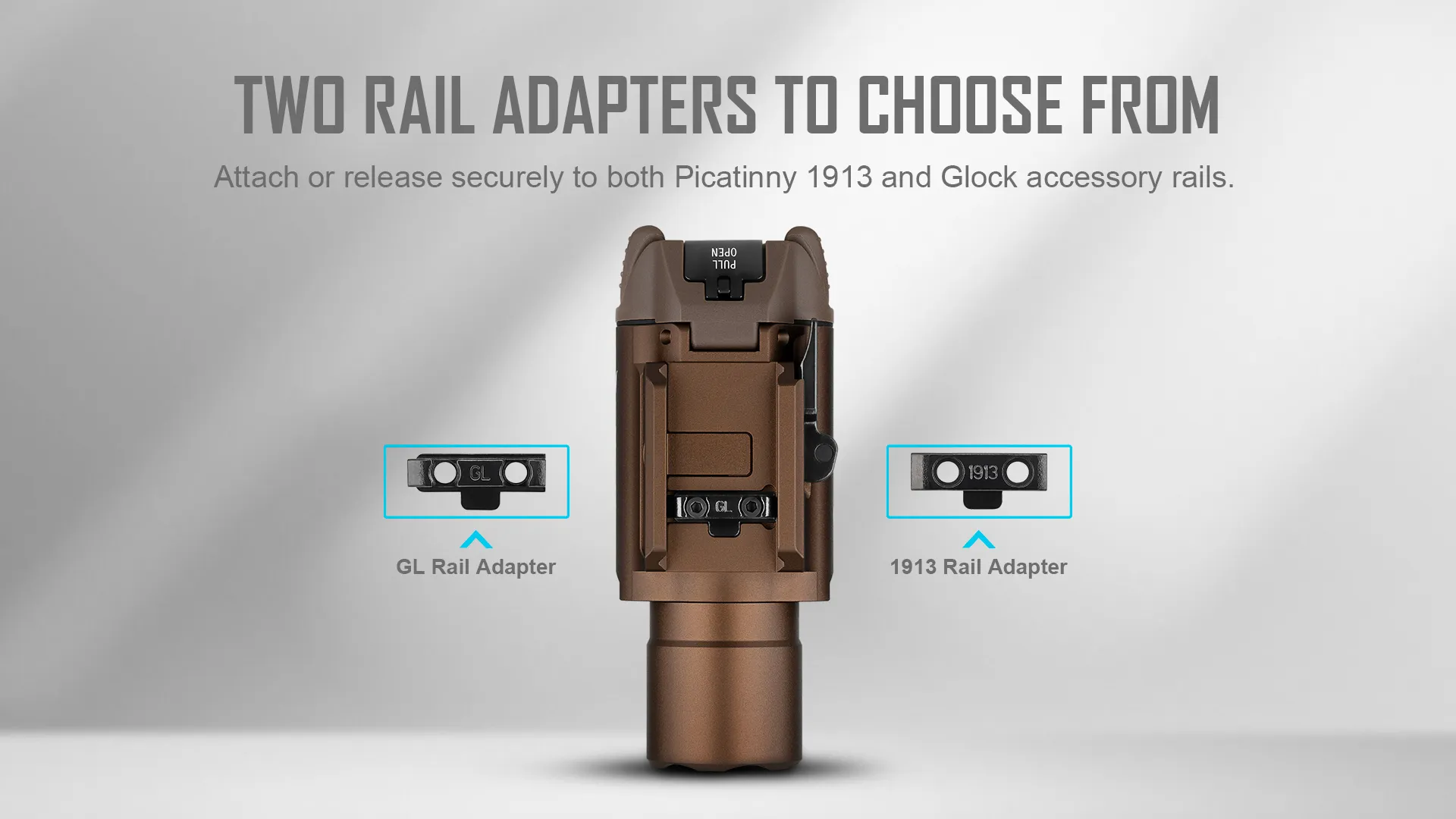 Valkyrie Turbo Has Options For Picatinny 1913 And Glock Accessory Rails