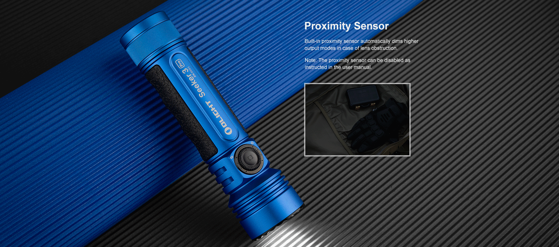 Seeker 3 Pro Built-in Proximity Sensor