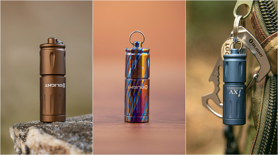 The Brightest EDC Keychain FlashlightIXV