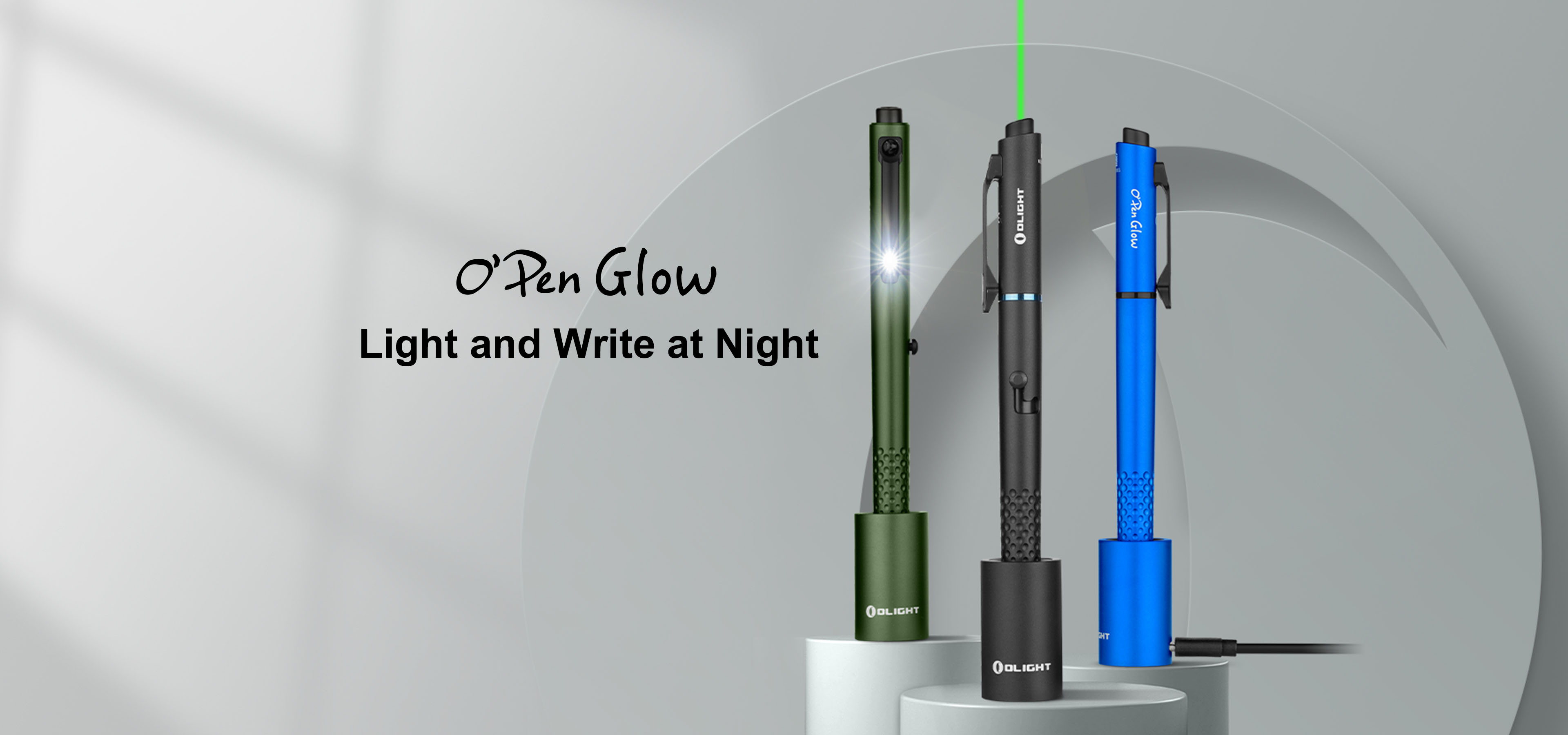 OLIGHT® O'Pen Glow Versatile 4-in-1 Rechargeable Penlight