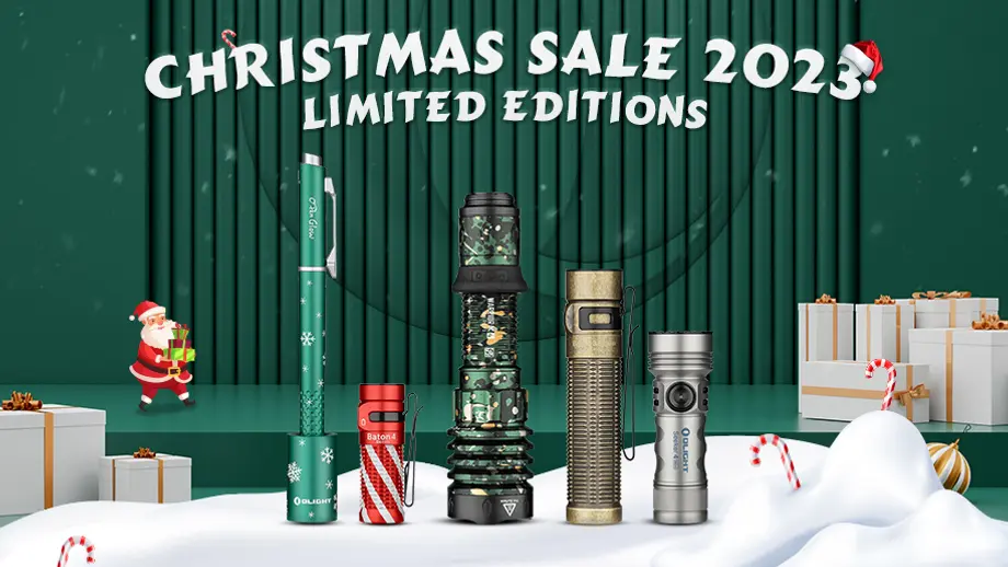 Olight's Limited Edition Flashlights for Christmas 2023